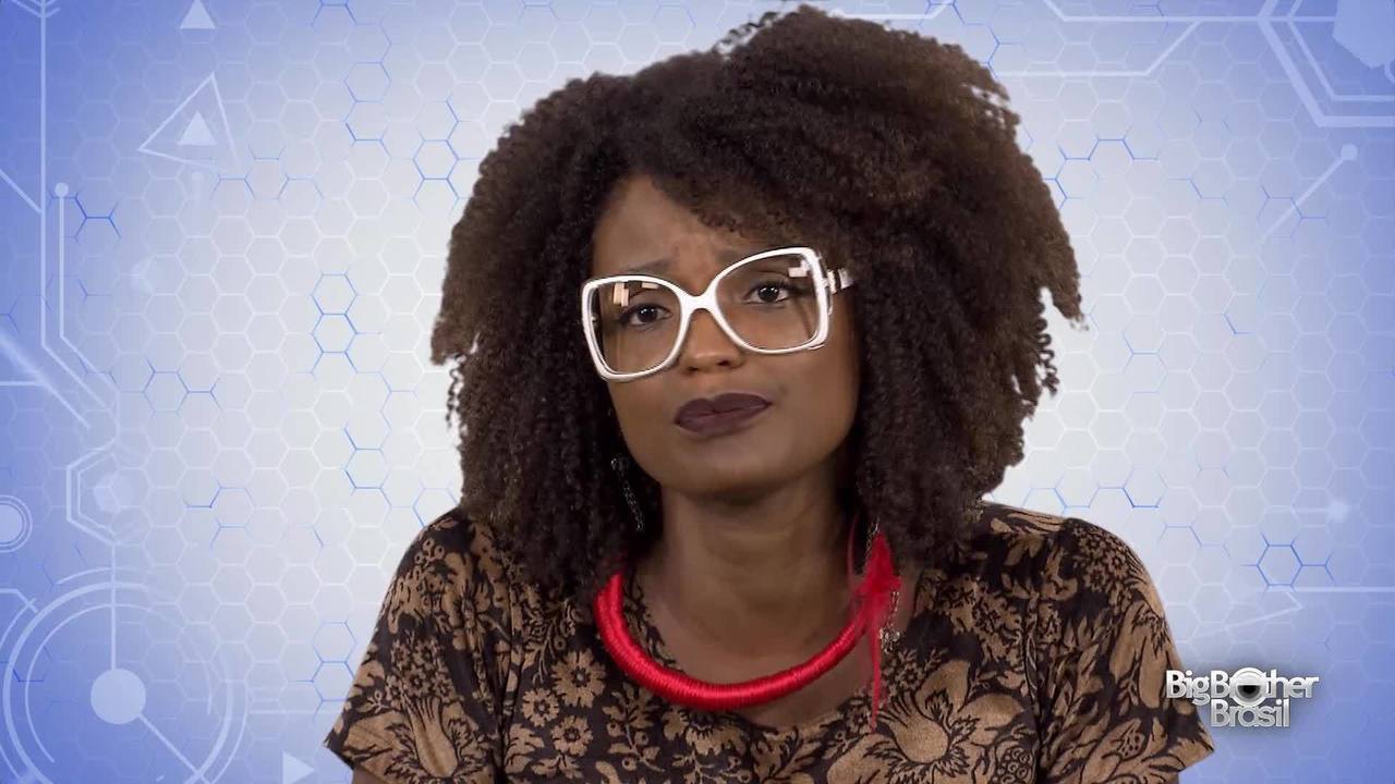 Nayara, a quarta eliminada do BBB 18