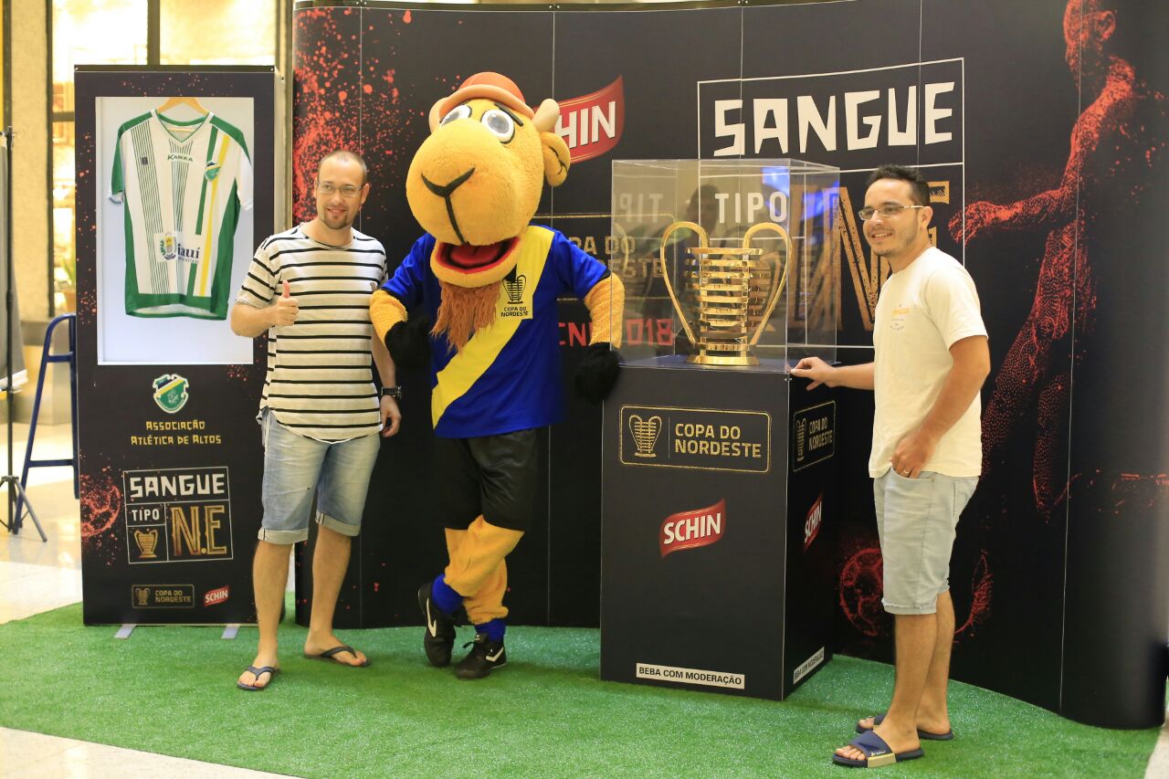 Piauienses visitam Taça da Copa do Nordeste 