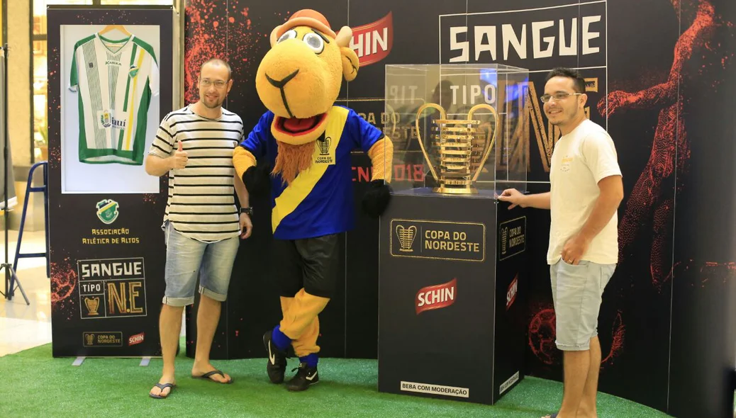 Piauienses visitam Taça da Copa do Nordeste 