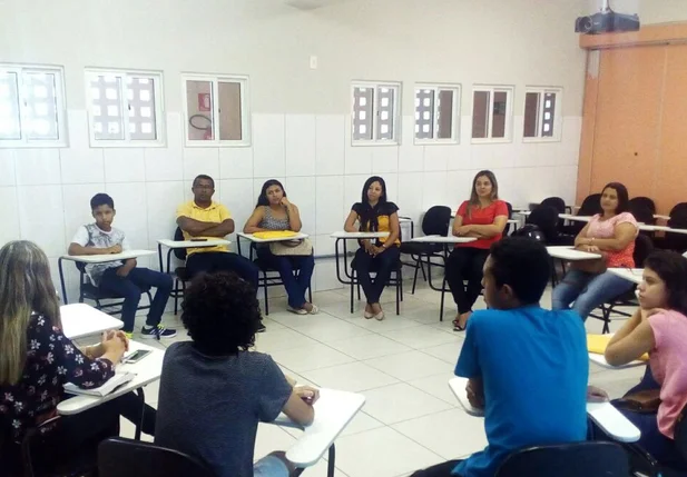 Reunião no Sesc em Floriano