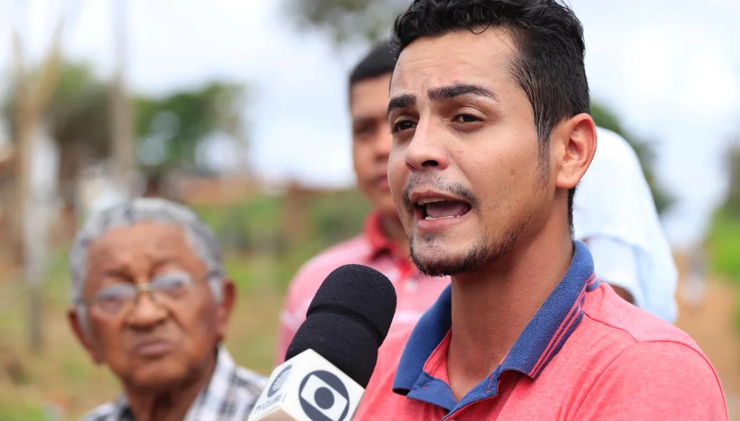Rafael Dias, líder da ocupação