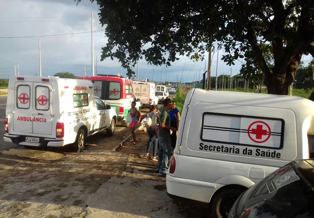 Ambulâncias apreendidas