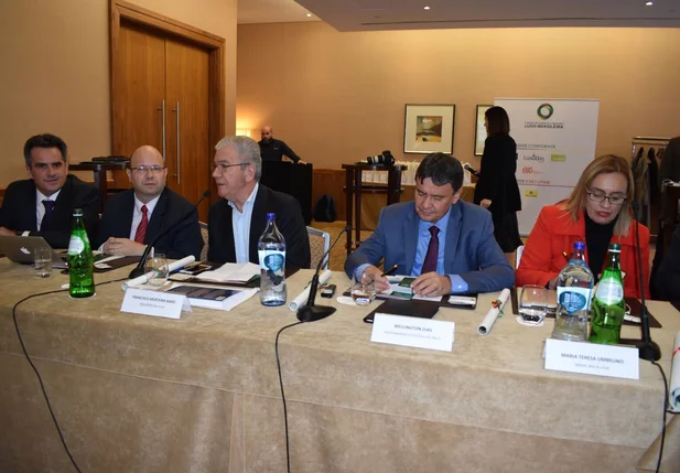Wellington Dias e Ciro Nogueira apresentam o Piauí a investidores