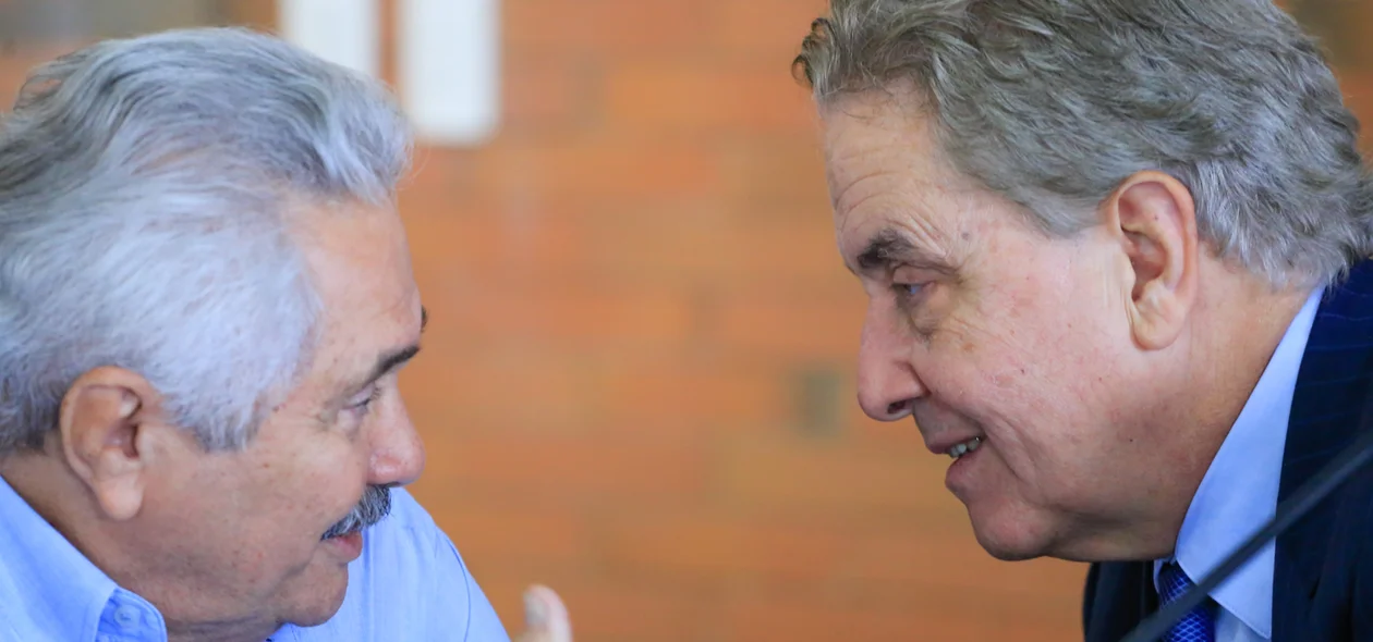 Senador Elmano Férrer e Paulo Rabello 