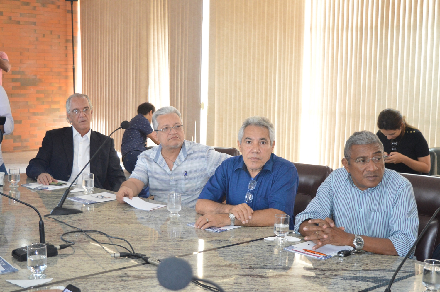 Empresários reunidos na FIEPI