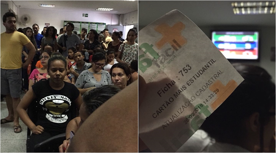 Estudantes reclamam da demora para desbloquear passe estudantil no Setut