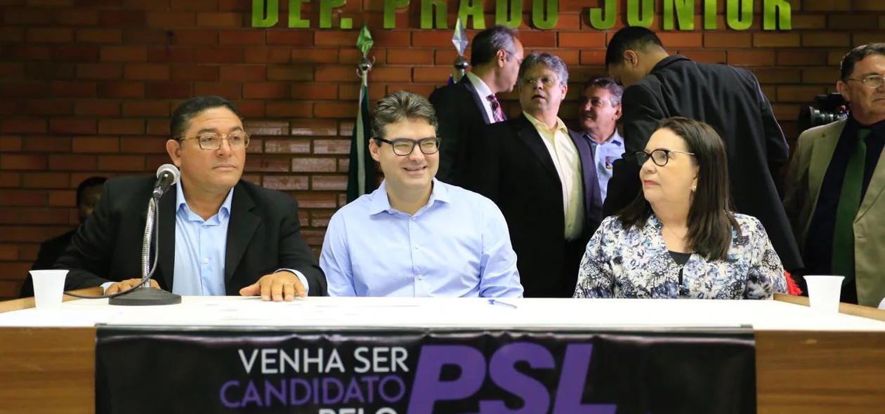Luciano Nunes marcou presença no evento do PSL