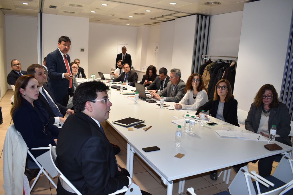 Wellington se reuniu com diretores da Acció Catalonia Trade & Investment