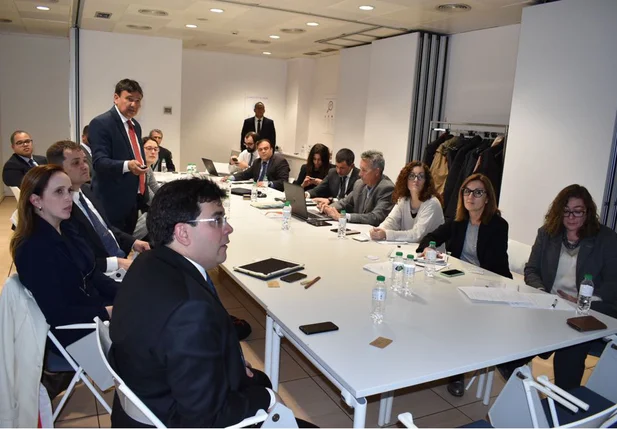 Wellington se reuniu com diretores da Acció Catalonia Trade & Investment