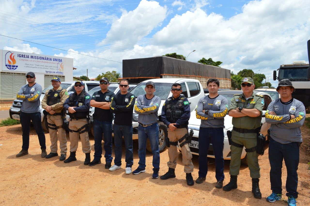 Equipes da Força de Segurança Pública do Piauí