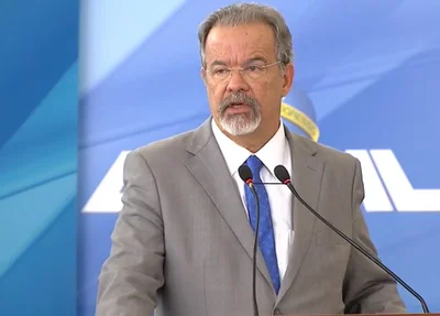 Raul Jungmann, em cerimônia de posse