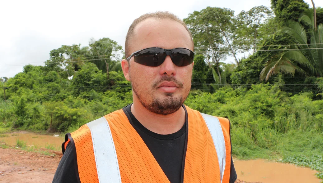 Leonardo Linhares, técnico de segurança da Copy Engenharia