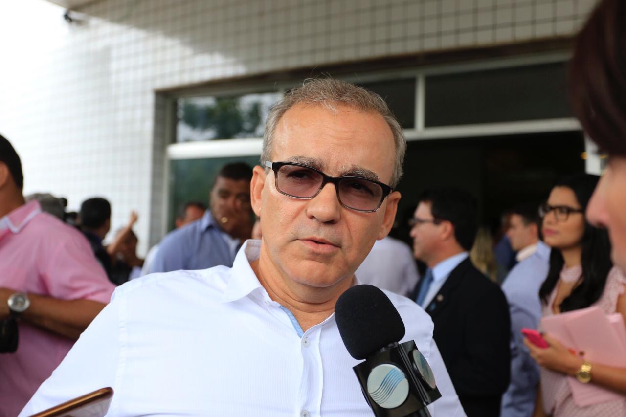 Prefeito Firmino Filho, durante lançamento do Cartão Reforma em Teresina