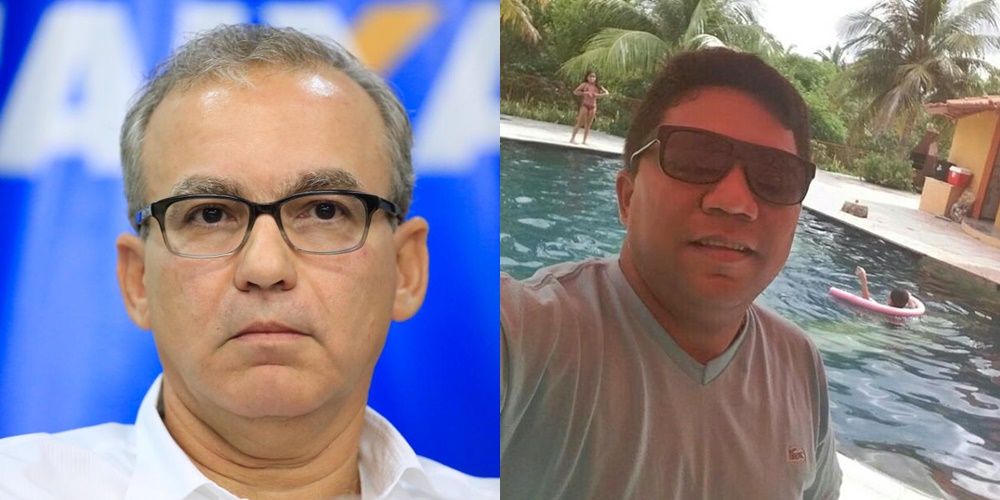 Firmino Filho e o empresário Venilson