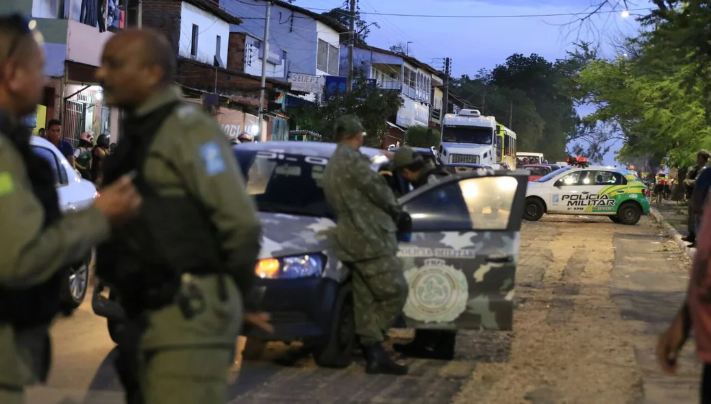 Polícia Militar foi até o local da ocorrência