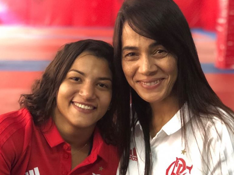 Sarah Menezes e Rosicleia Campos