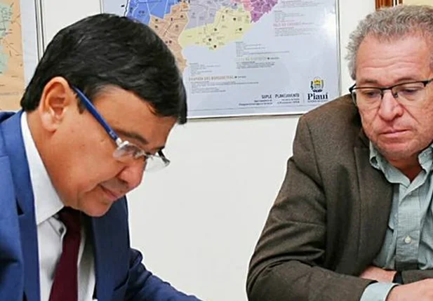 Wellington Dias e Assis Carvalho
