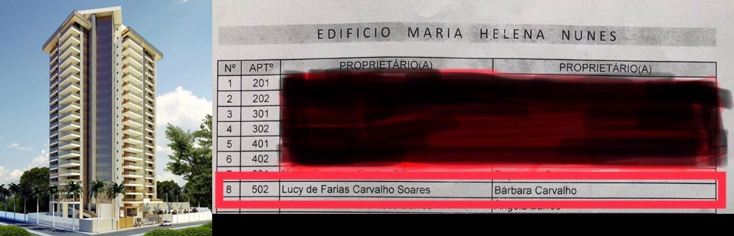 Apartamento de R$ 1.900.000,00 foi comprado pela primeira-dama Lucy Silveira