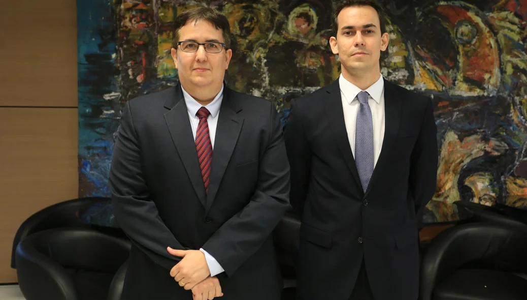 Claudio Rêgo e Enzo Dias 