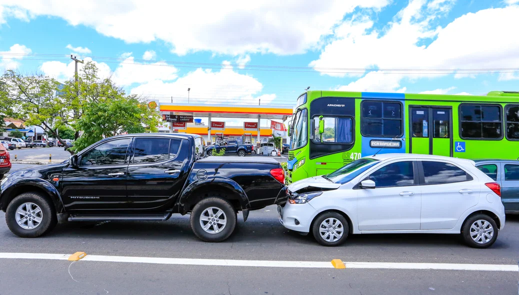 Colisão dos carros