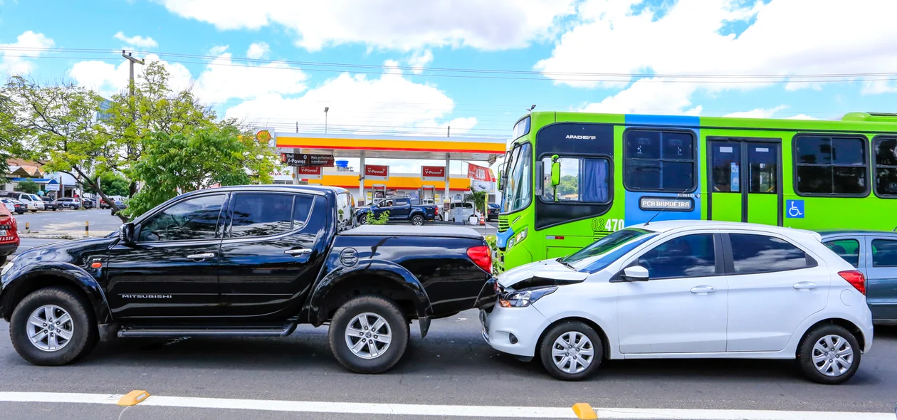 Colisão dos carros