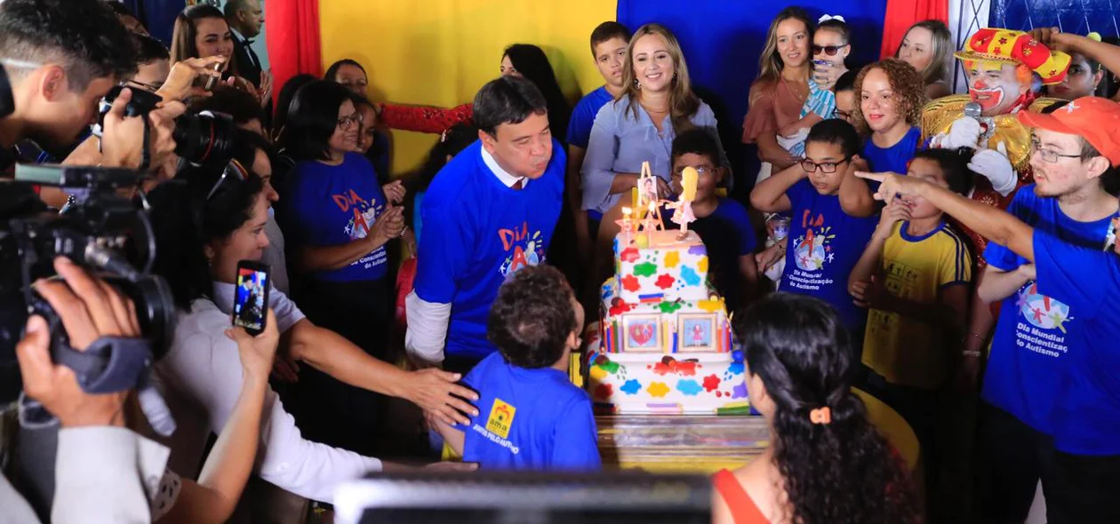 Governador Wellington Dias comemora aniversário em festa beneficente na AMA