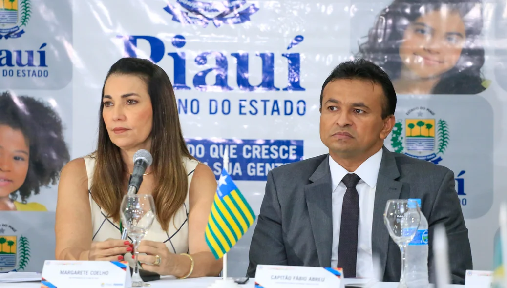 Margarete Coelho e Fábio Abreu 