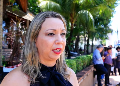 Delegada Andréa Magalhães 