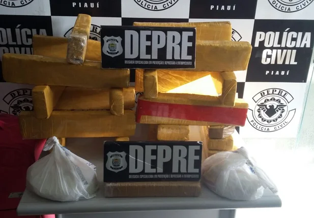 Drogas apreendidas