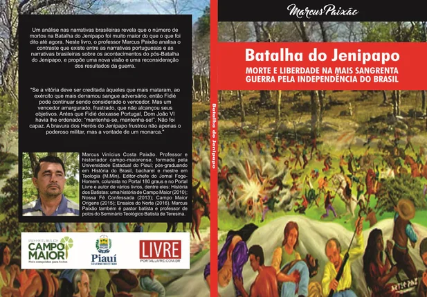 Livro Batalha do Jenipapo: morte e liberdade na mais sangrenta guerra pela independência do Brasil