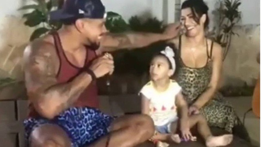 Naldo Benny e Moranguinho reatam casamento 