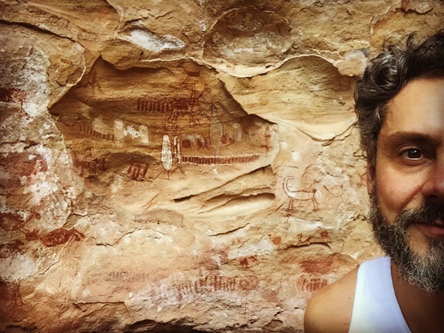 Alexandre Nero está gravando cenas de minissérie no Piauí