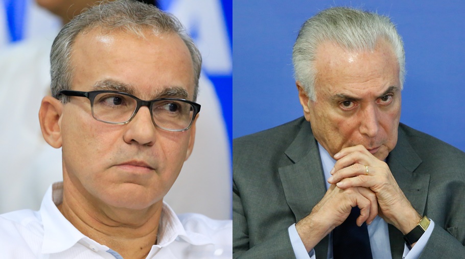 Firmino Filho e Michel Temer 