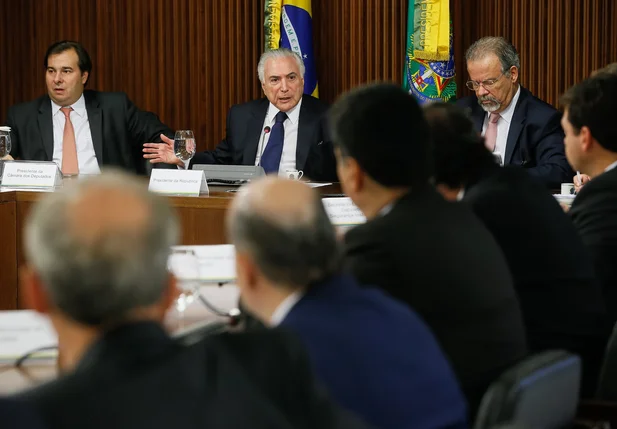 Reunião de Temer com Prefeitos das capitais 