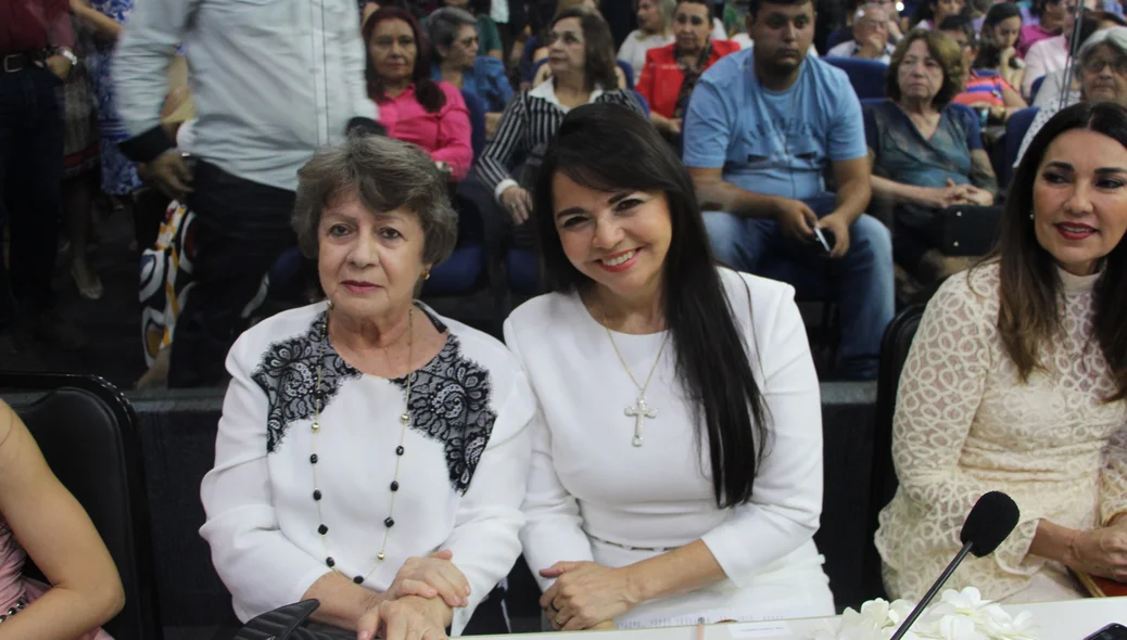 Karla Daniela e a vereadora Teresa Britto