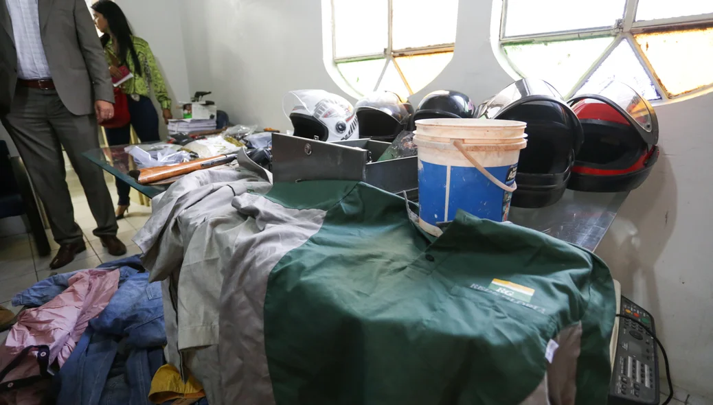 Roupas usada pela quadrilha 