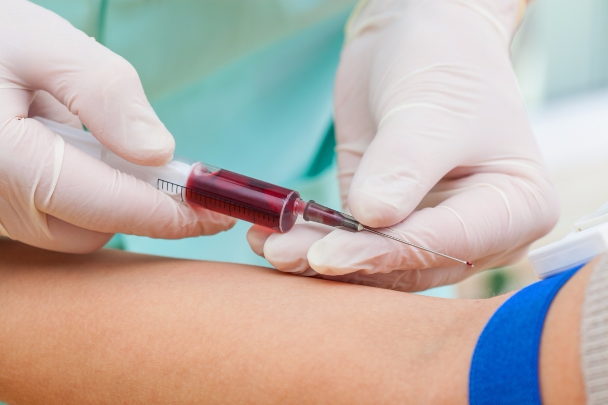 Amostra de sangue