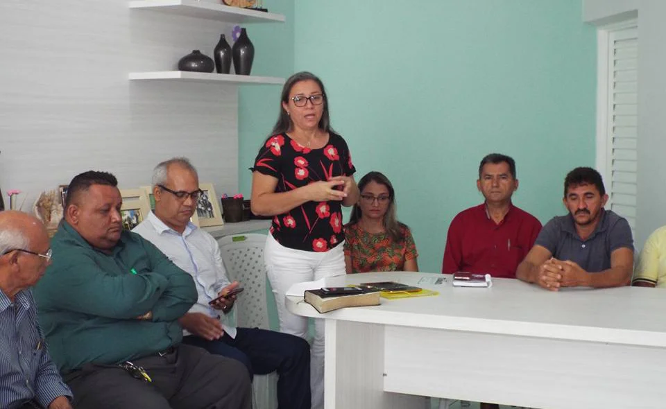 A prefeita Vilma Amorim agradeceu a parceria com a câmara municipal 