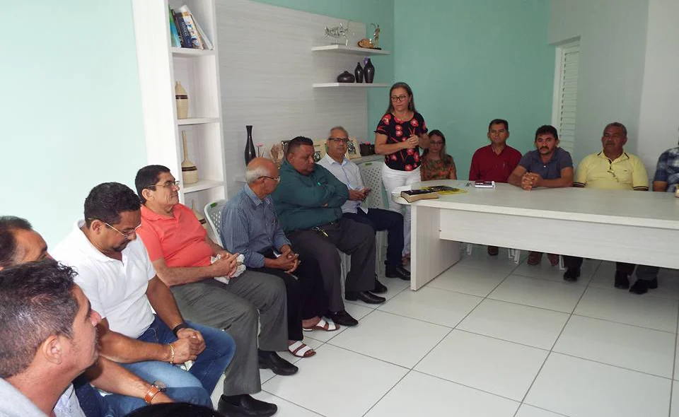 Durante o café a prefeita fez um balanço gestão 