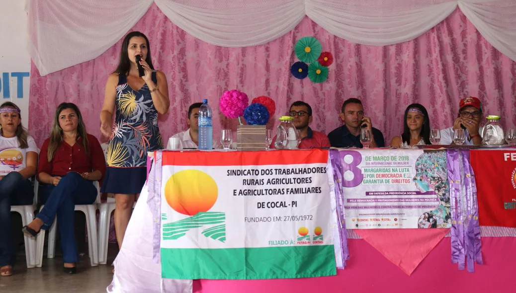Oficinas realizadas pela prefeitura de Cocal em comemoração ao Dia Internacional da Mulher
