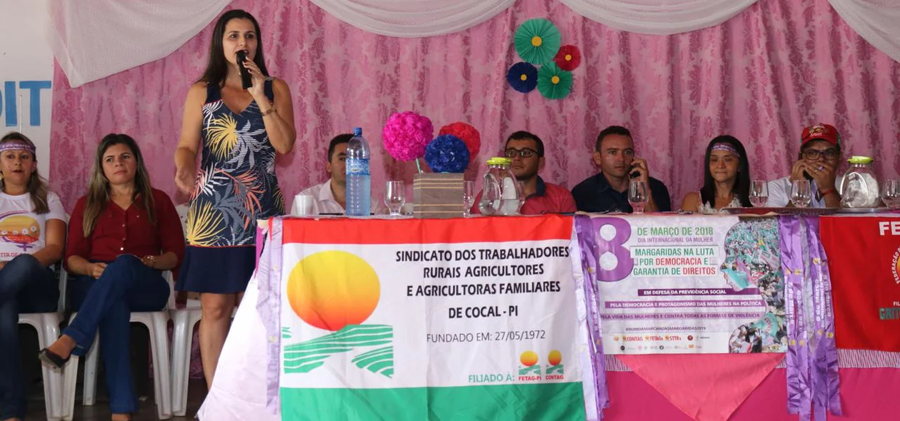Oficinas realizadas pela prefeitura de Cocal em comemoração ao Dia Internacional da Mulher