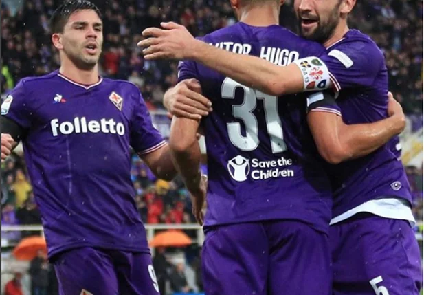 Brasileiro Vitor Hugo marcou o Gol da vitória da Fiorentina