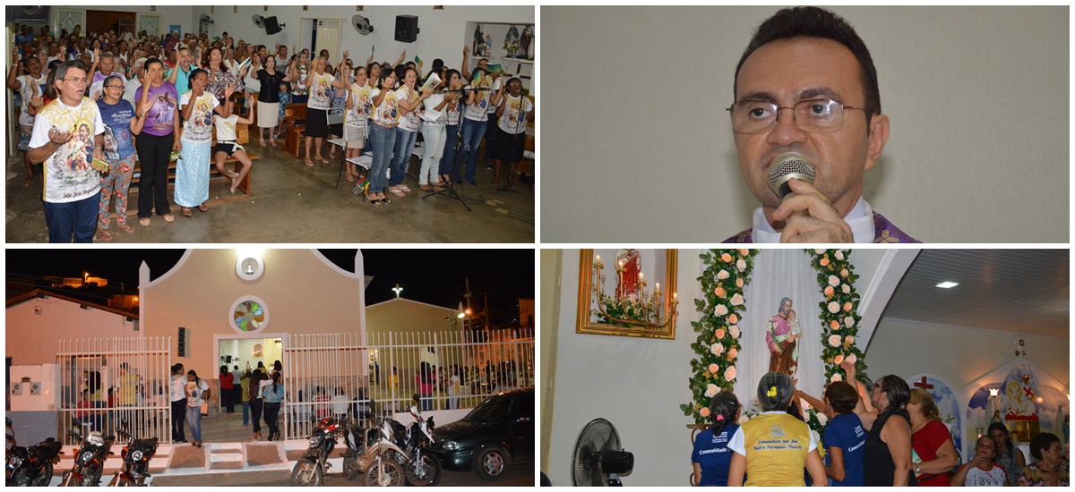 Começam os festejos do Padroeiro do bairro Paroquial na cidade de Picos
