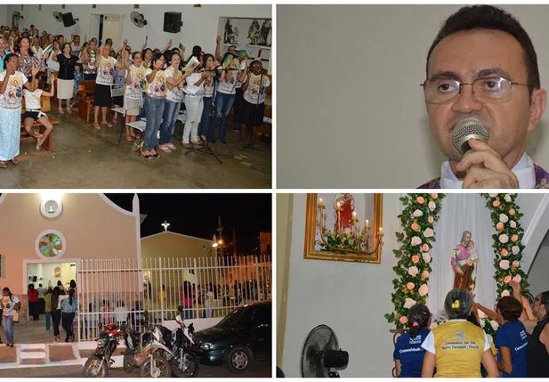 Começam os festejos do Padroeiro do bairro Paroquial na cidade de Picos