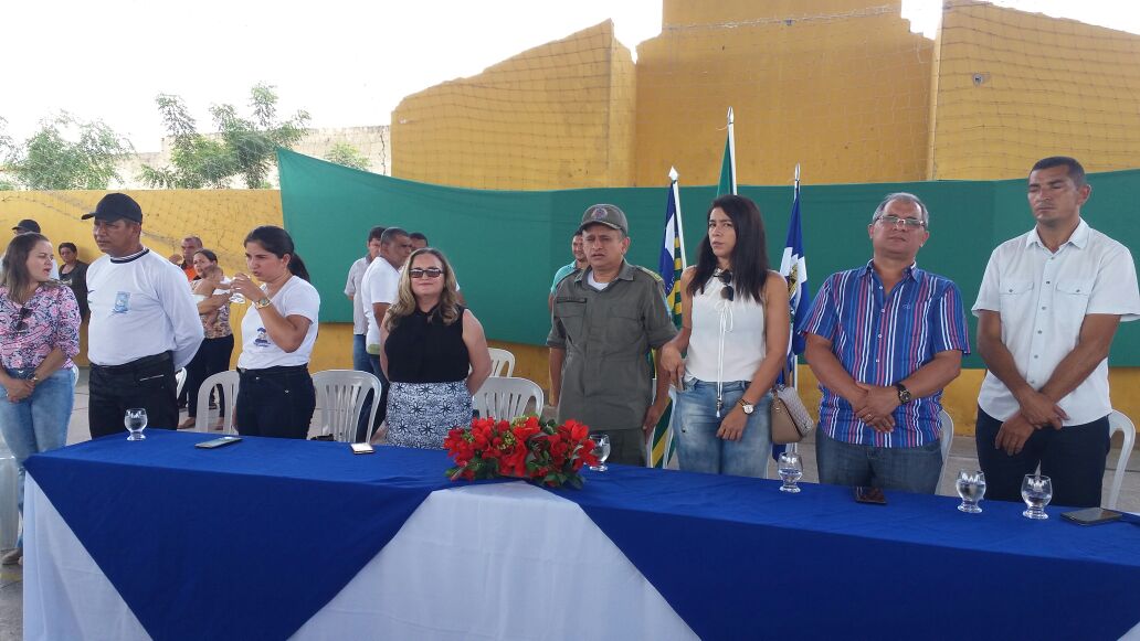 Projeto Pelotão Mirim realiza aula inaugural na cidade de Cocal