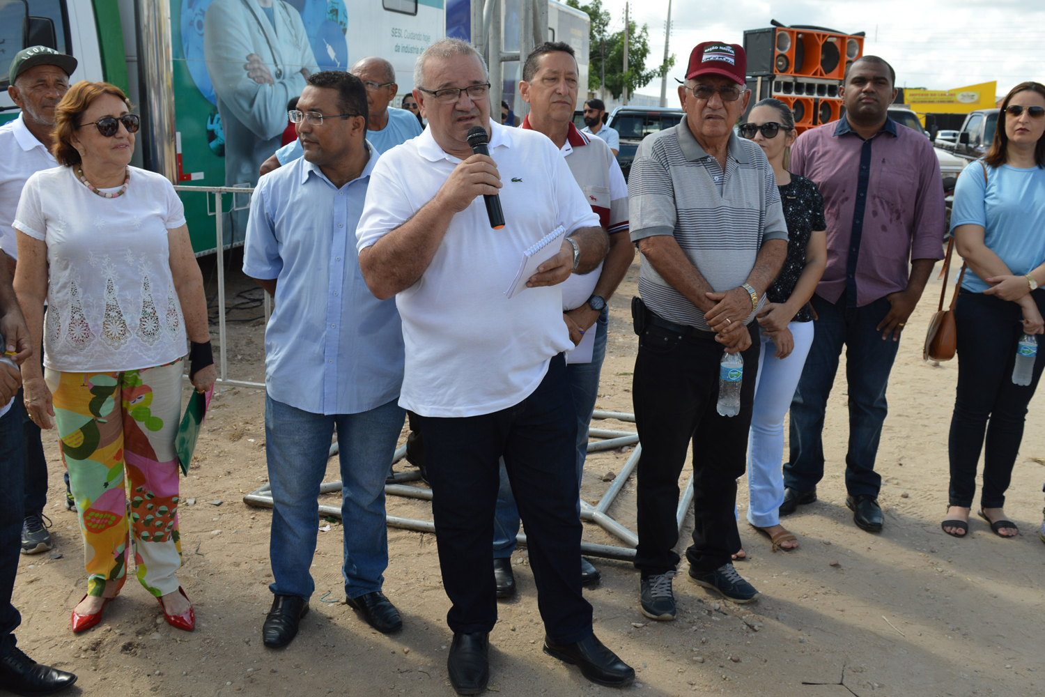Robério Cantalice fez a abertura da feira