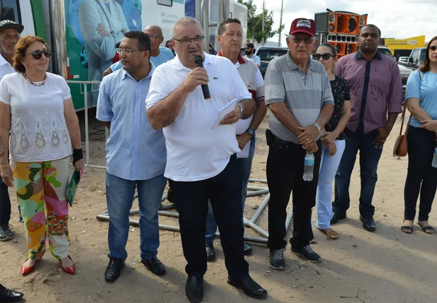 Robério Cantalice fez a abertura da feira