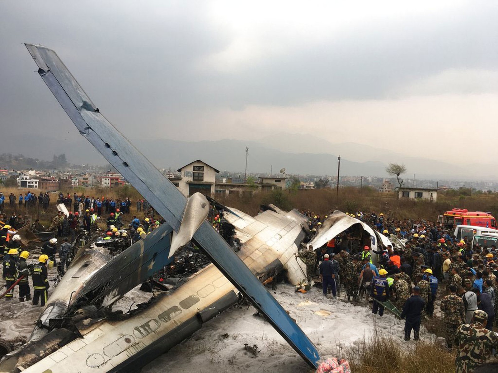 Pelo menos 71 pessoas estavam a bordo da aeronave