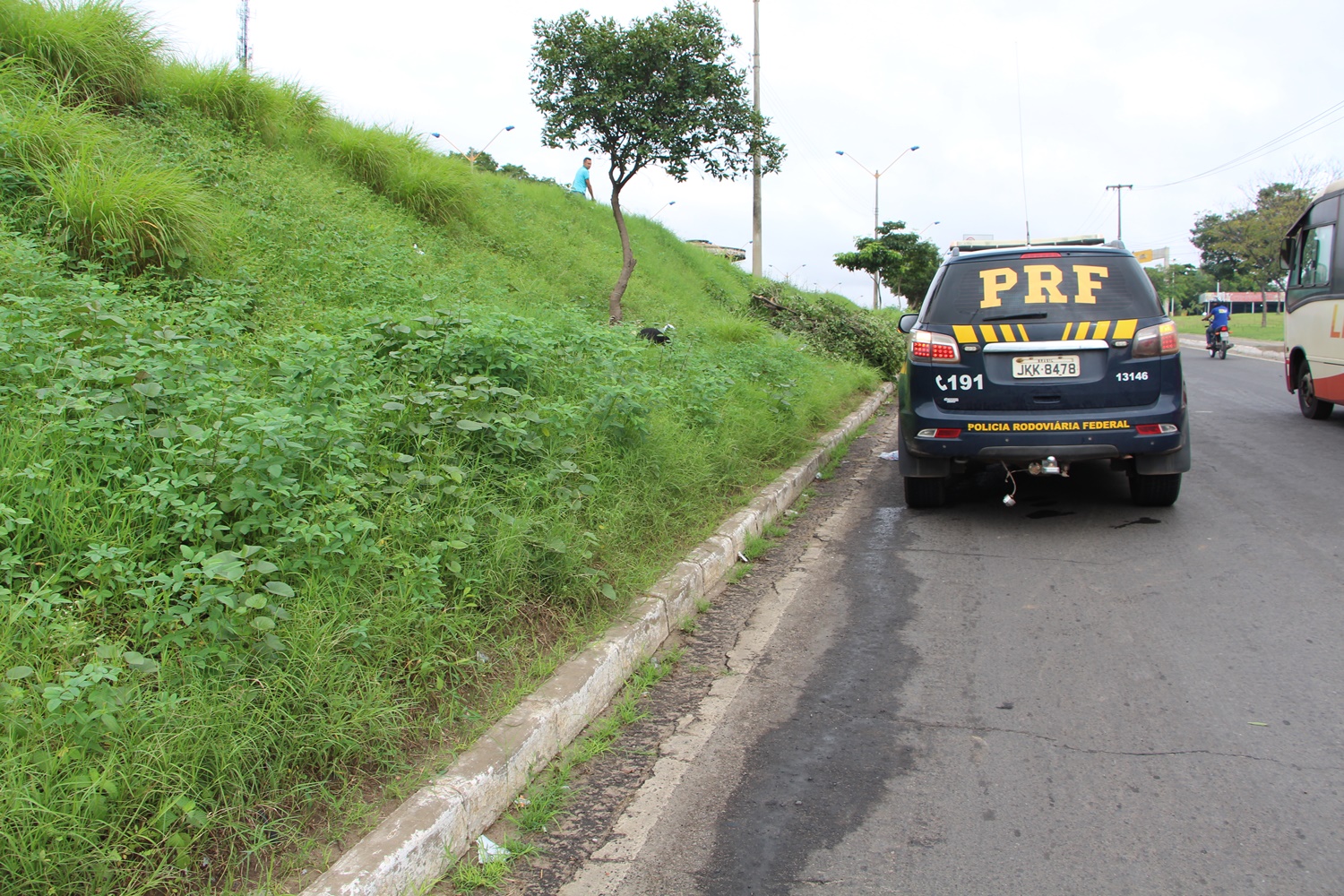 Polícia Rodoviária Federal esteve no local