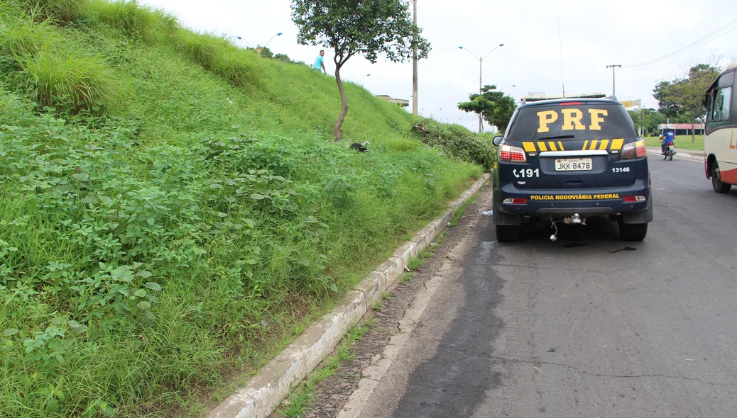 Polícia Rodoviária Federal esteve no local